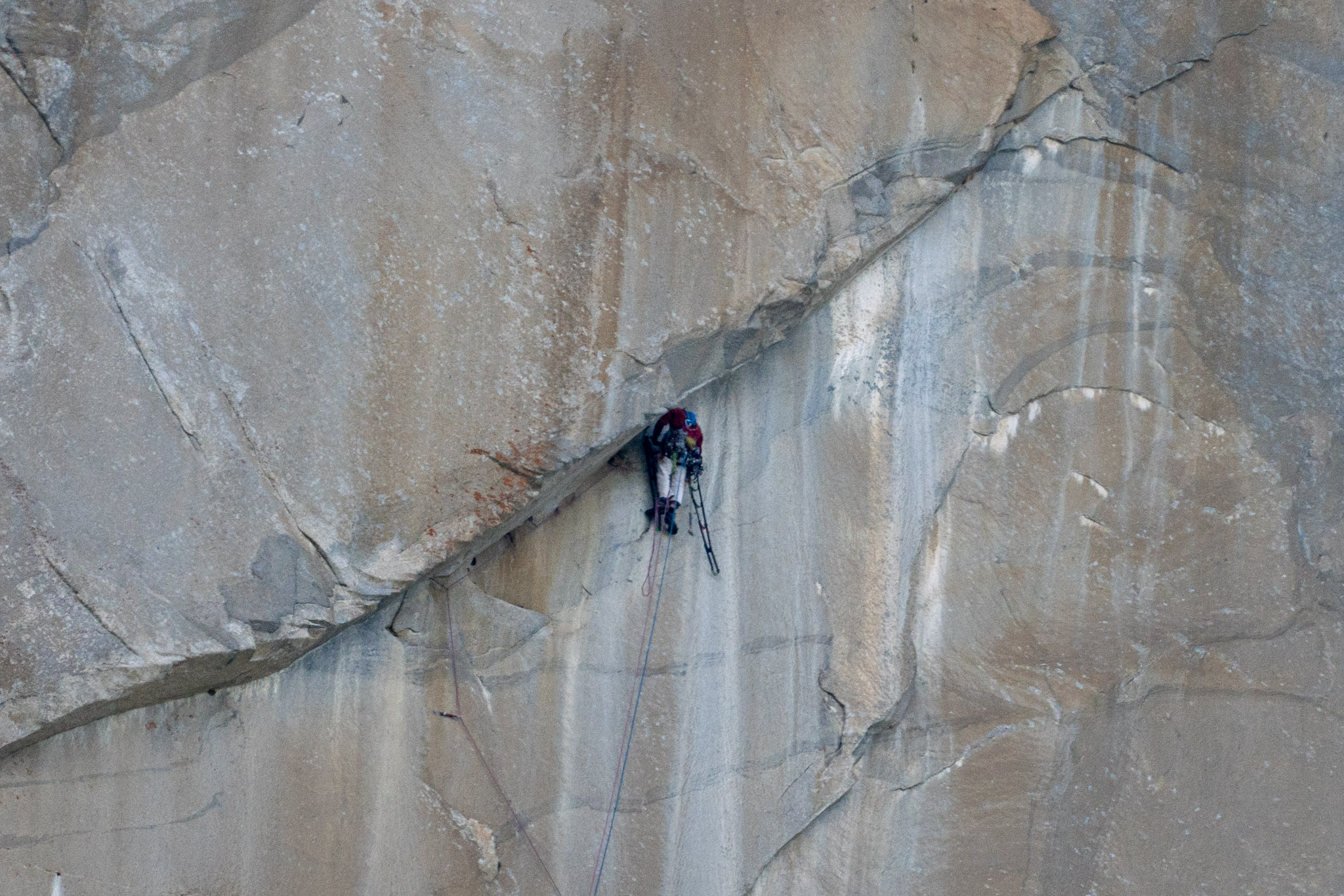 Climber, Granite Wall