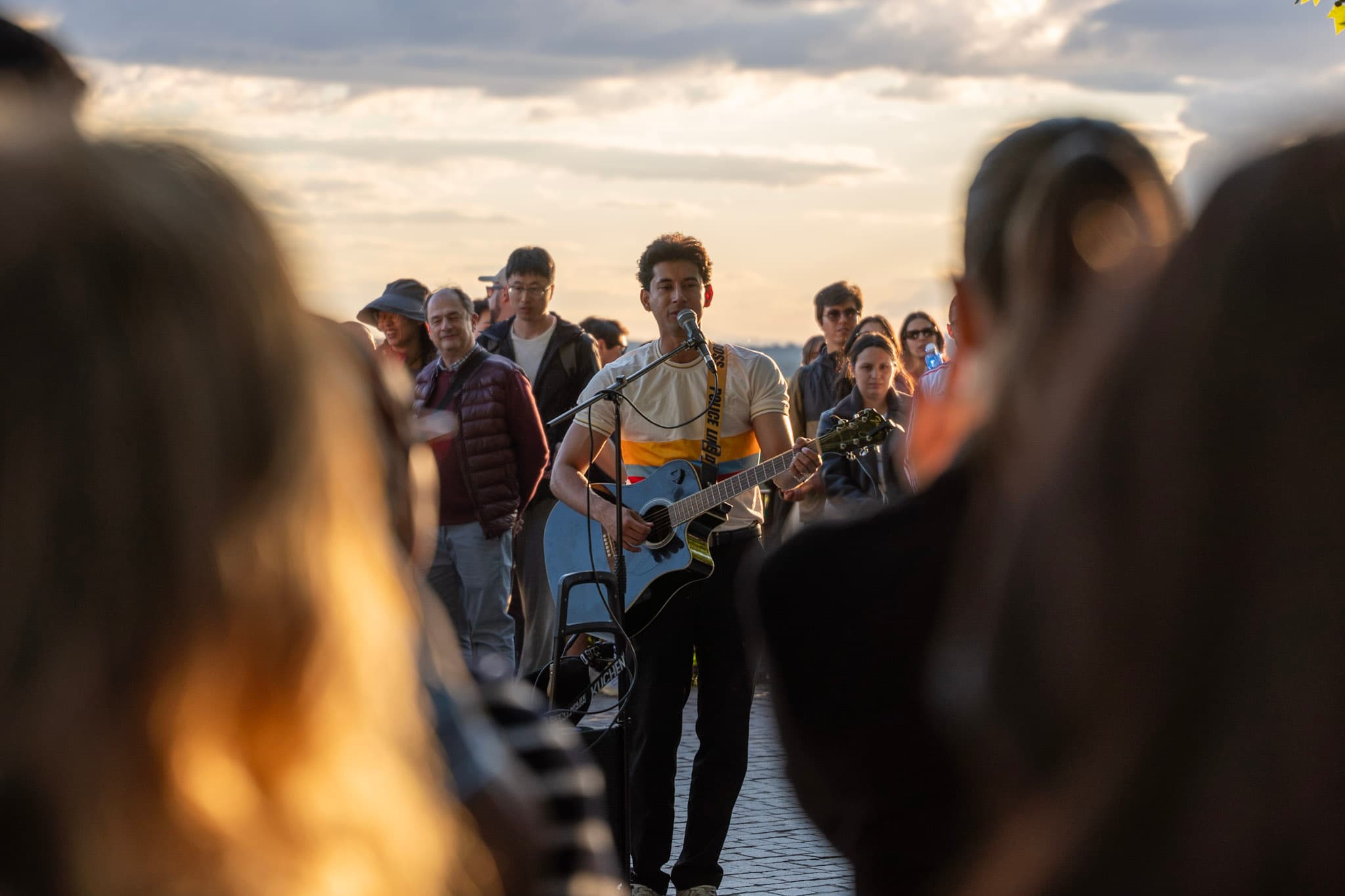 Busker, Golden Hour